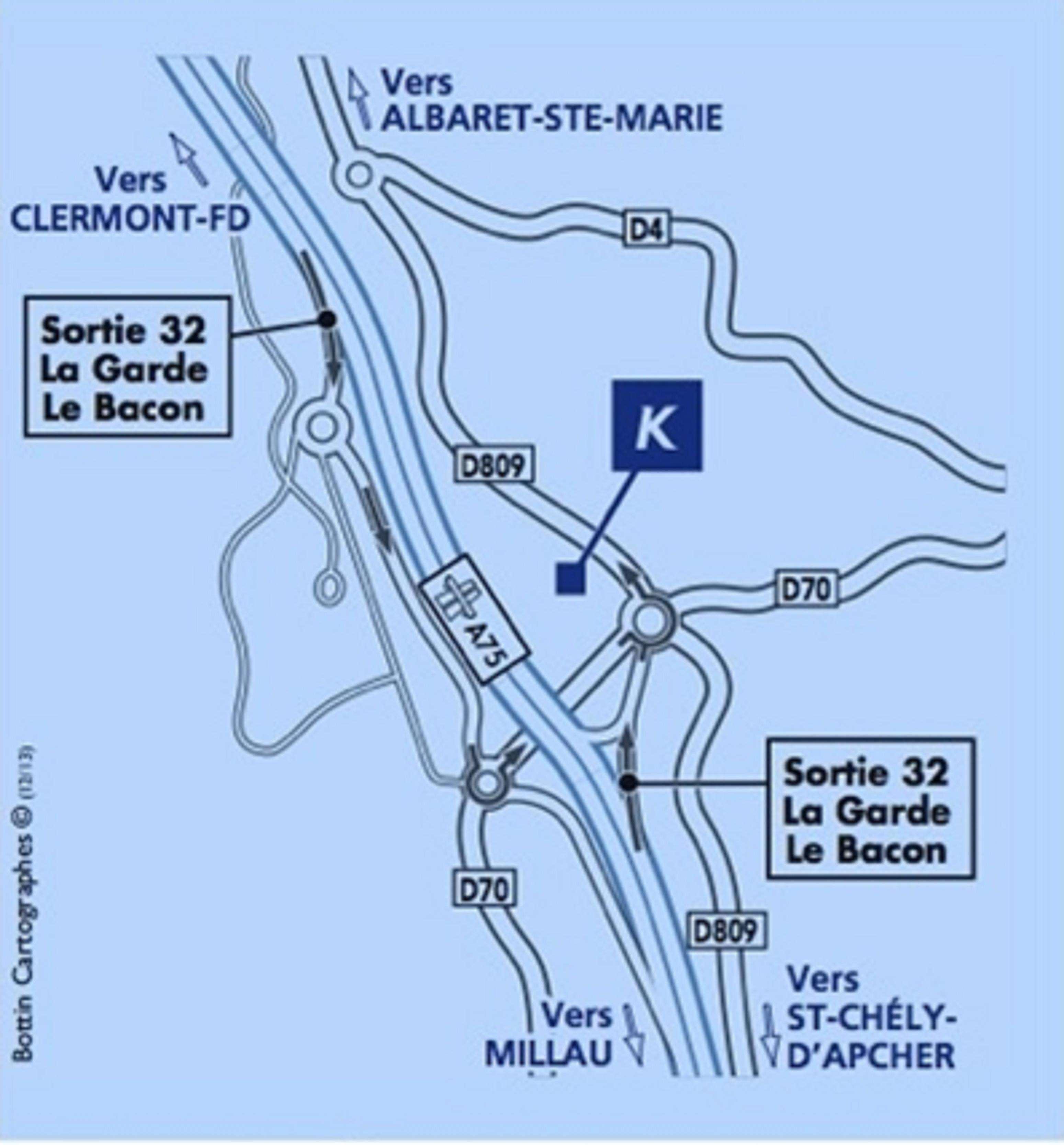 Kyriad Saint Chely D'Apcher - Aire De La Lozere Albaret-Sainte-Marie Zewnętrze zdjęcie